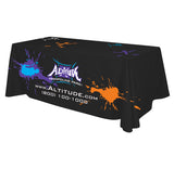 Altitude Tablecloth - Paint Splash - Black