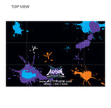 Altitude Tablecloth - Paint Splash - Black