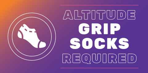 Grip Socks Required Sign