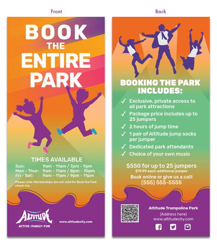 Book-the-Park Rack Card