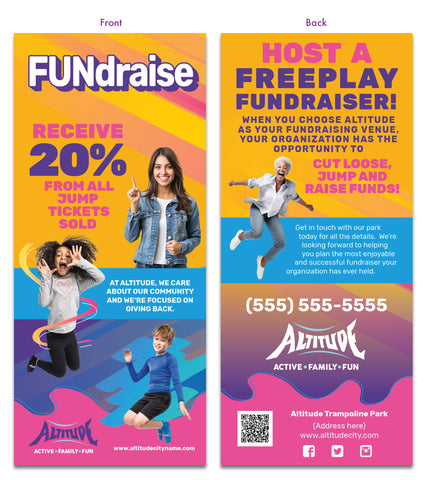 Fundraiser Rack Cards
