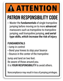 ATTENTION - PATRON RESPONSIBILITY