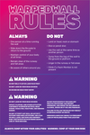 WarpedWall Rules-General - 24x36 and 28x40