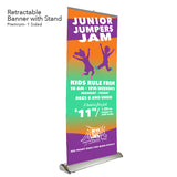 Junior Jumpers Jam Retractable Banner