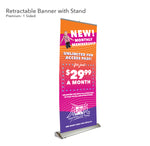 New Monthly Membership Retractable Banner