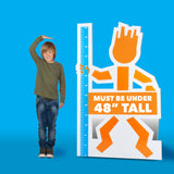 Height Requirement (Under 48") Sign