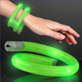 Flashing LED Tube Coil Bracelets (Without Altitude Imprint)