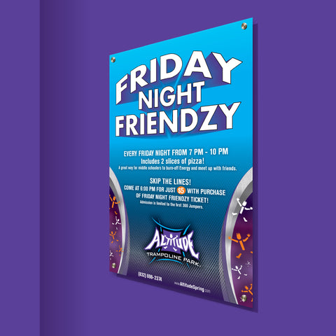 Poster - Friday Night Friendzy