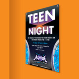Poster - Teen Night