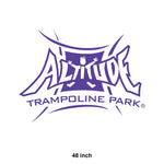 Purple Logo Decal