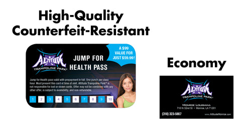 Prepaid Passes - 10 Jumps for Health