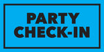 Party Check-In Sign