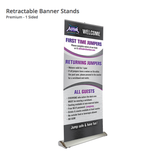 Welcome Instructions Retractable Banner